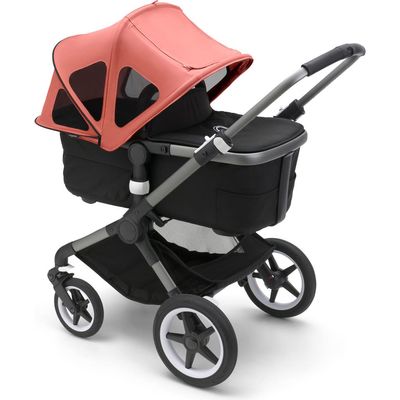 Bugaboo Sun Canopy for Fox, Cameleon or Lynx Strollers in Sunrise Red 