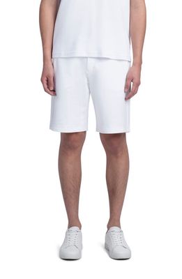 Bugatchi Comfort Cotton Shorts in White