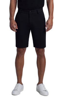 Bugatchi Knit Bermuda Shorts in Black