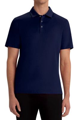 Bugatchi OoohCotton® Solid Polo in Navy