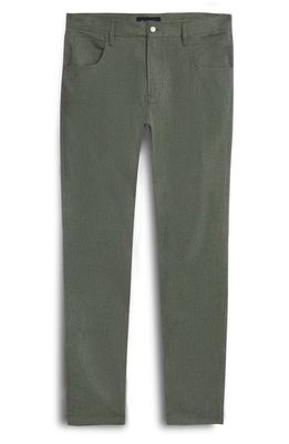 Bugatchi Stretch Cotton Pants in Olive