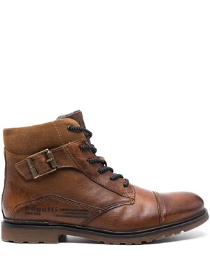 Bugatti Vittore leather boots - Brown