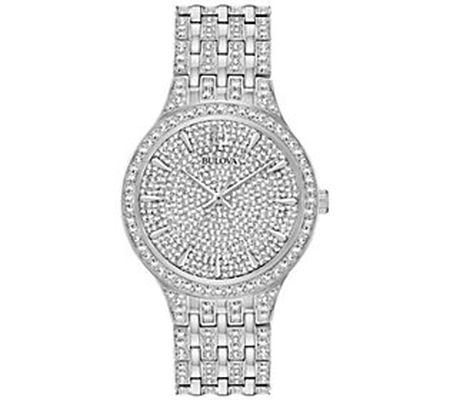 Bulova Men's Phantom Stainless Crystal Watch