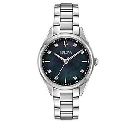 Bulova Women's Diamond Accent Bracelet Watch
