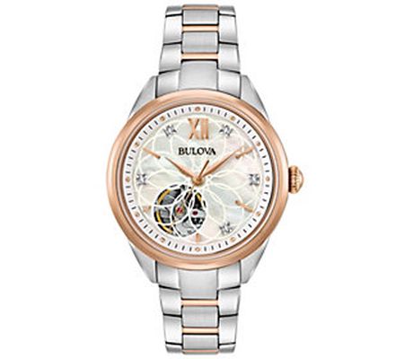 Bulova Women's Diamond Automatic Movement Watch