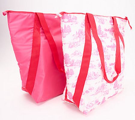 BumbleBella by Jill Martin S/2 Packable Insulated Totes