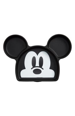 Bumkins Mickey Mouse Silicone Grip Dish in Black