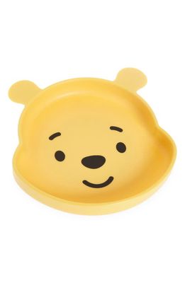 Bumkins x Disney Winnie the Pooh Silicone Grip Dish in Yellow