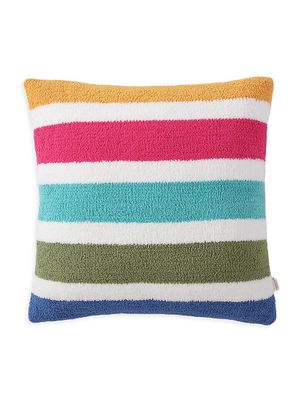 Burano Throw Pillow - Vibrant