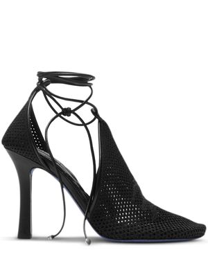 Burberry 100mm mesh pumps - Black