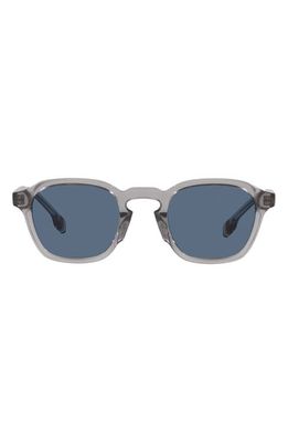 burberry 49mm Round Sunglasses in Grey