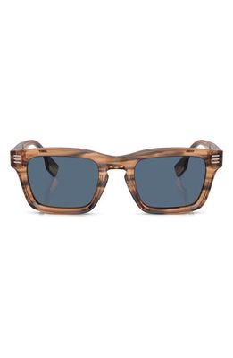 burberry 51mm Rectangular Sunglasses in Brown