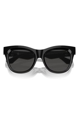 burberry 54mm Square Sunglasses in Black