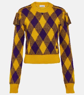 Burberry Argyle wool jacquard sweater