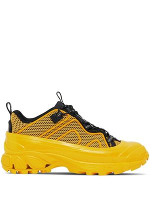 Burberry Arthur low-top sneakers - Yellow