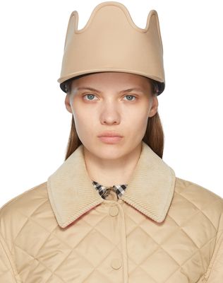 Burberry Beige Crown Cap