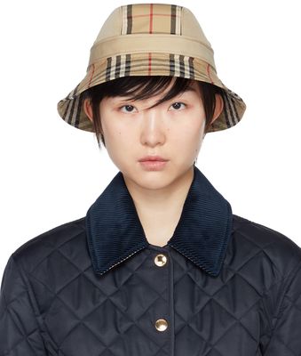 Burberry Beige Supernova Bucket Hat