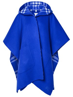 Burberry Blue Cashmere Cape