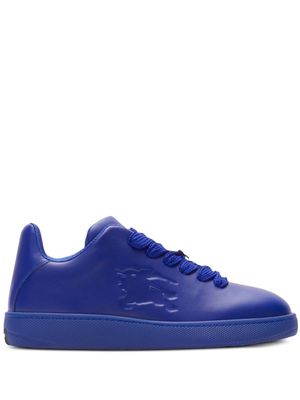 Burberry Box leather sneakers - Blue