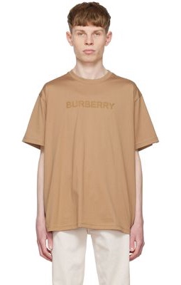 Burberry Brown Cotton T-Shirt