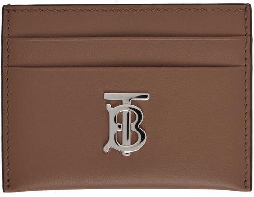 Burberry Brown TB Card Holder