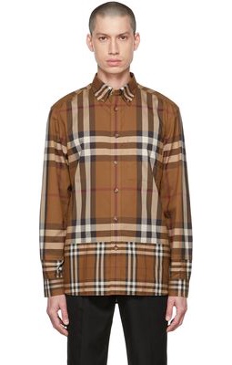 Burberry Brown Vintage Check Shirt