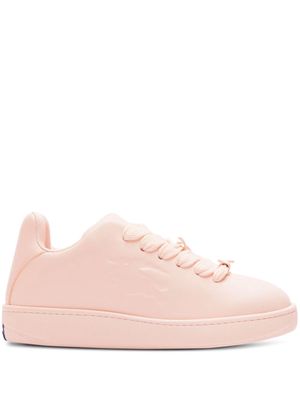 Burberry Bubble lace-up leather sneakers - Pink
