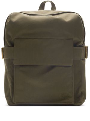 Burberry buckled zipped backpack - Green