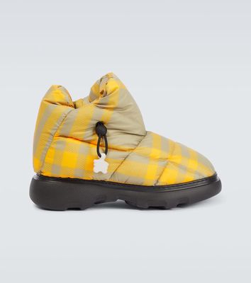 Burberry Burberry Check boots