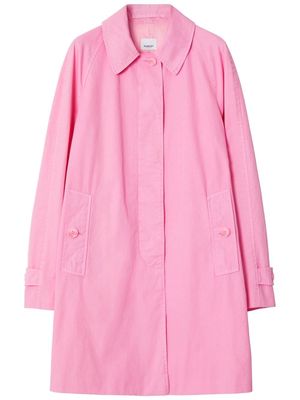 Burberry Car Coat two-pocket trench - Pink