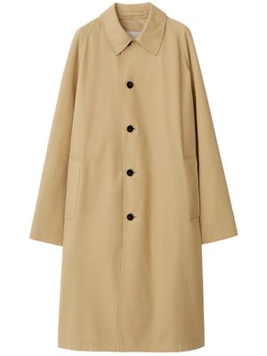 Burberry Car cotton coat - Neutrals