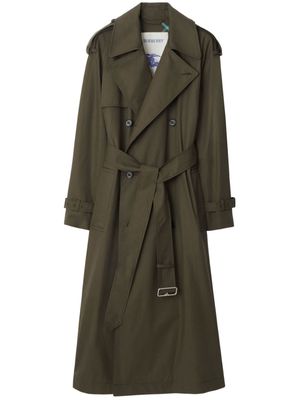 Burberry Castleford double-breasted trench coat - Green