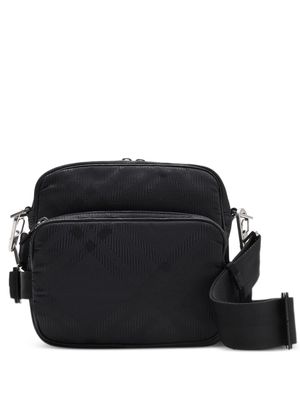 Burberry Check Jacquard Pocket crossbody bag - Black