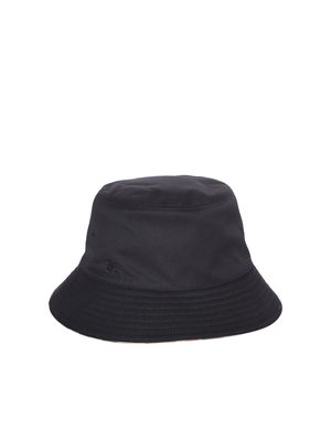 Burberry Check Motif Black Bucket Cap