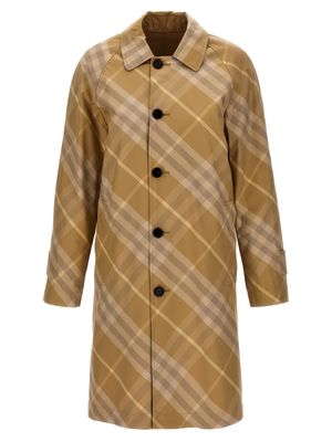 Burberry Check Reversible Coat