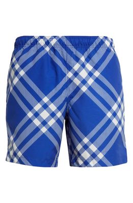 burberry Check Swim Trunks in Knight Ip Check