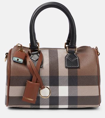 Burberry Checked canvas tote bag