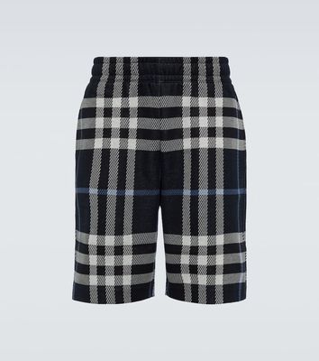 Burberry Checked cotton shorts