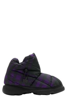 burberry Chucky Check Pillow Boot in Royal Ip Chk