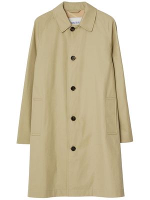 Burberry classic above-the-knee raincoat - Neutrals