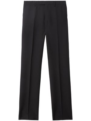 Burberry Classic-Fit Mohair Tailored trousers - Black