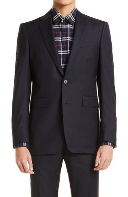 burberry Classic Fit Wool Suit in Navy