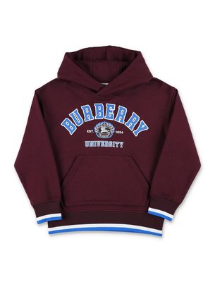 Burberry College Graphic Cotton Hoodie