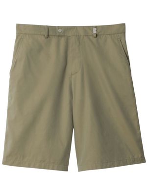Burberry cotton chino shorts - Green
