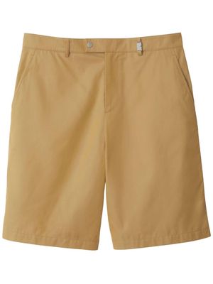 Burberry cotton chino shorts - Neutrals