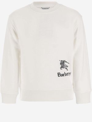 Burberry Cotton Sweatshirt With Ekd