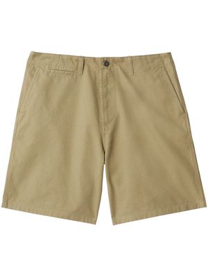 Burberry cotton-twill bermuda shorts - Neutrals