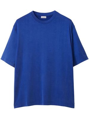 Burberry crew-neck T-shirt - Blue