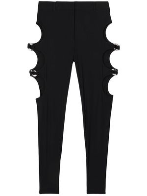 Burberry cut out-detail stretch leggings - Black