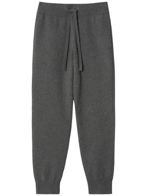 Burberry drawstring-fastening track pants - Grey